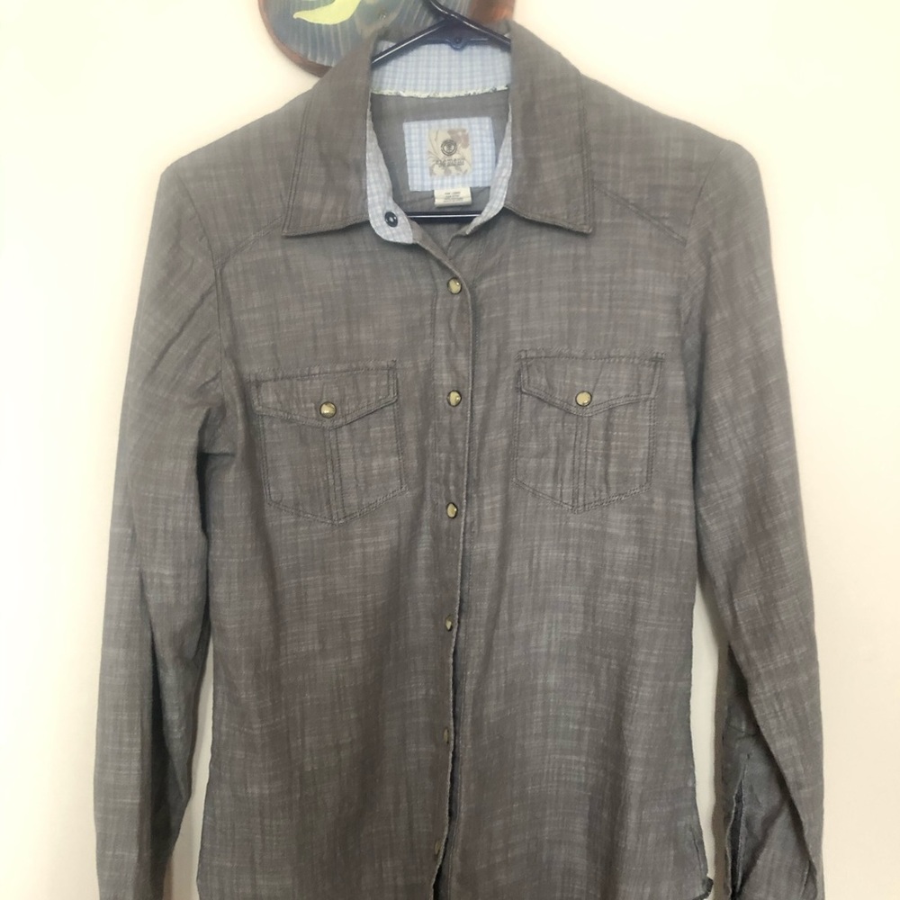 Element grey denim shirt